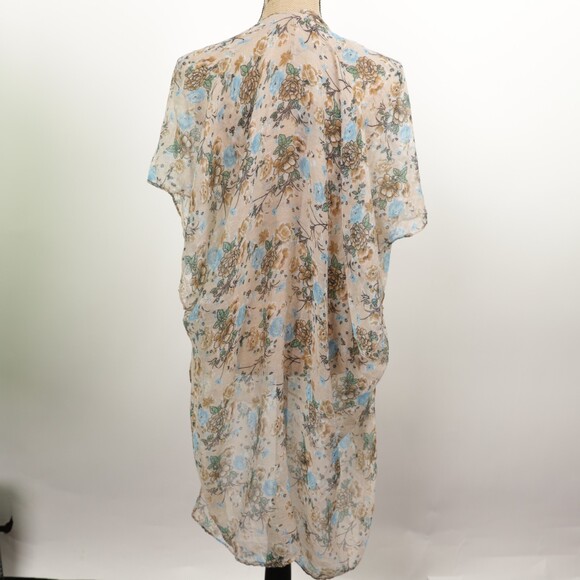 Sheer Floral Cardigan size 1X - Picture 6 of 8